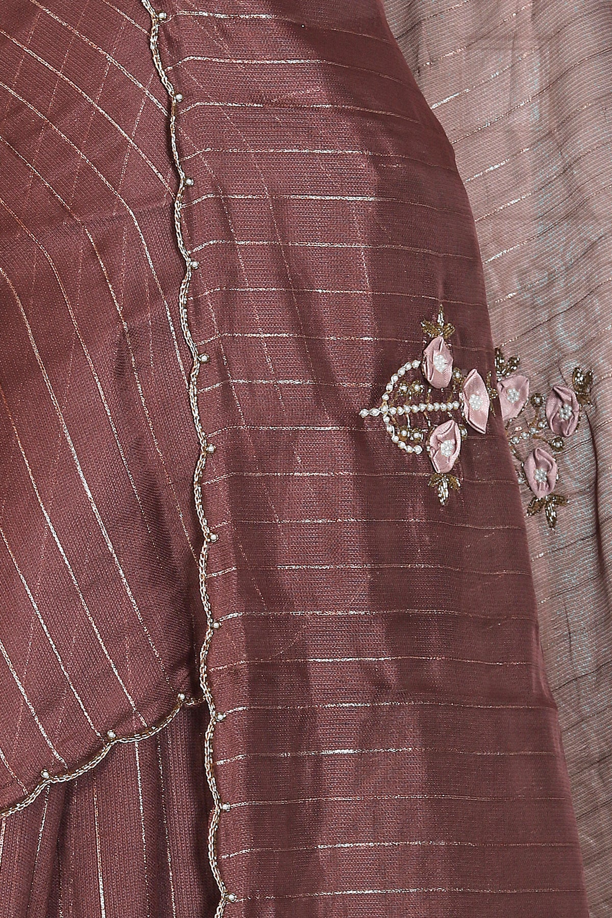 Embroidered Chiffon Saree in Berlin