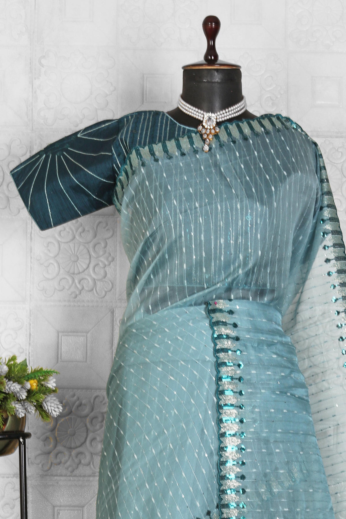 Pure Tissue Silk Saree in Munich