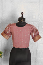 Beautiful Chanderi Silk Saree with stitched blouse in Germany