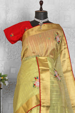Beautiful Chanderi Silk Saree in Germany