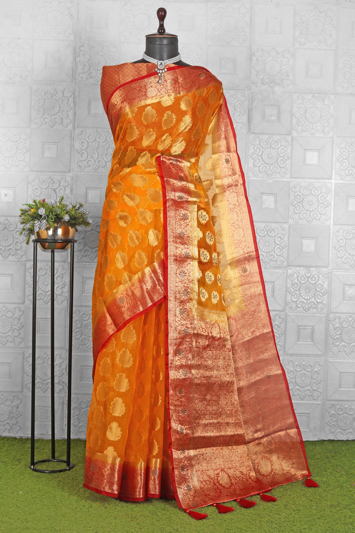Beautiful Chanderi Silk Saree in Berlin
