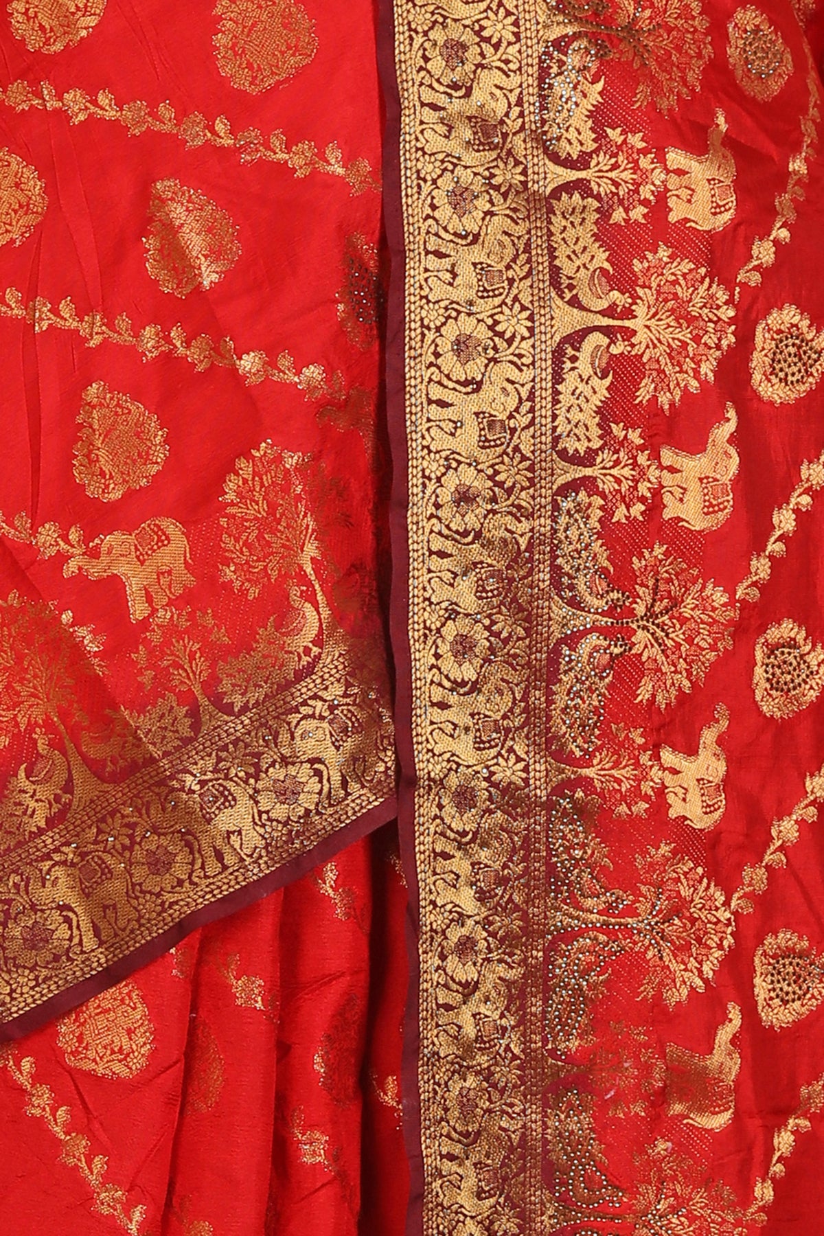Women Chanderi Silk Saree in Germany