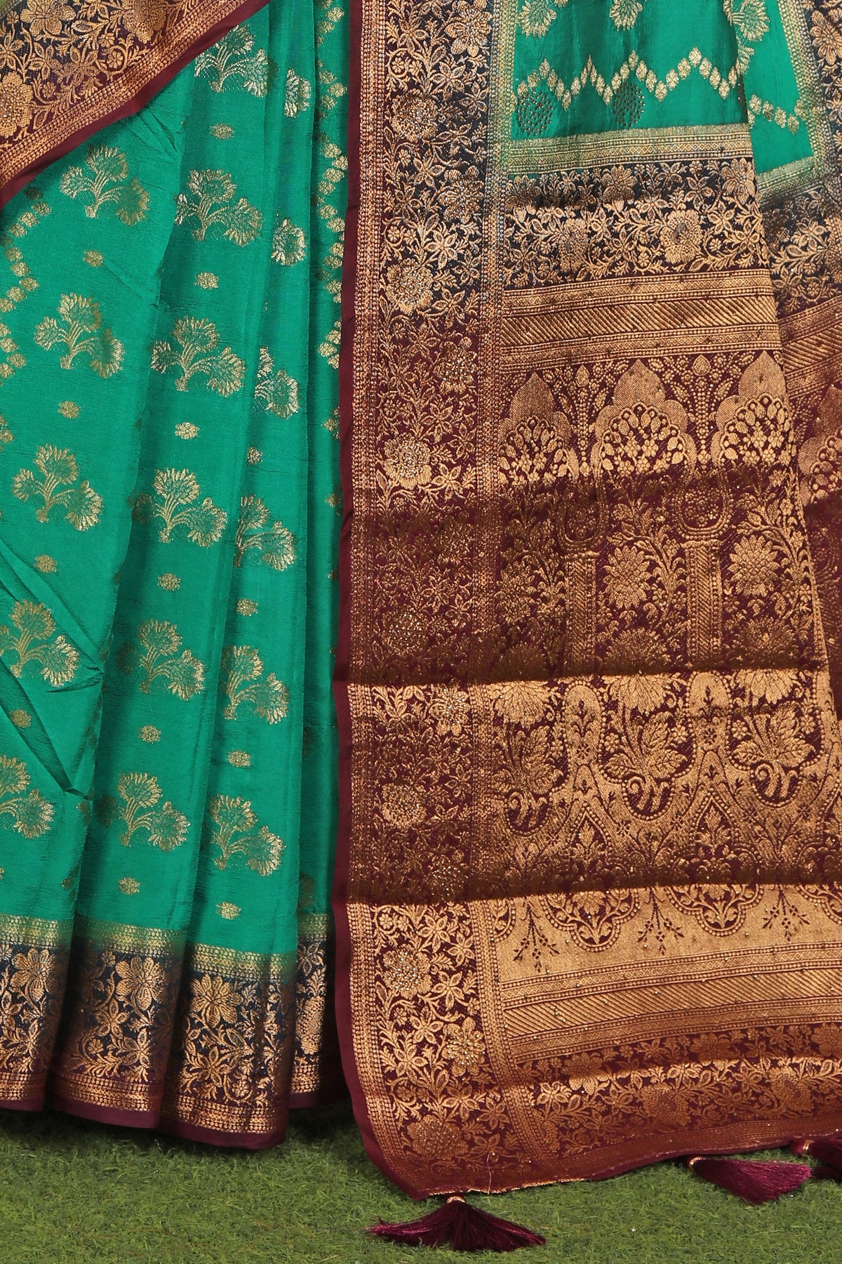Chanderi Silk Saree in Germany