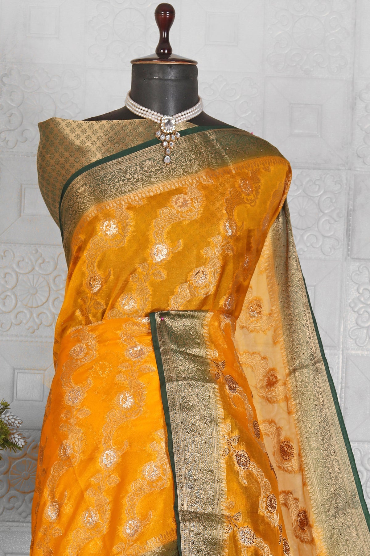 Chanderi Silk Saree  in Germany