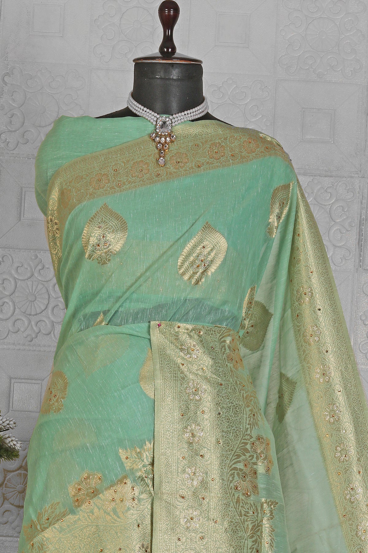 Chanderi Silk Saree  in Germany