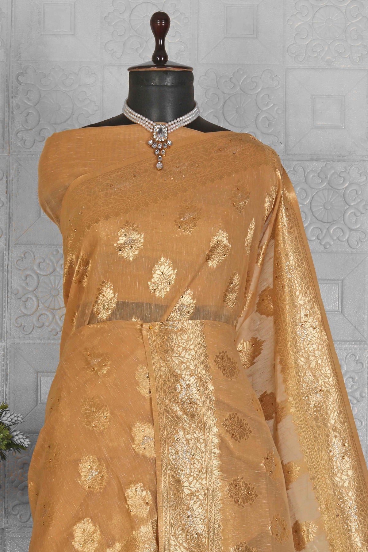 Beautiful Chanderi Silk Saree in Berlin