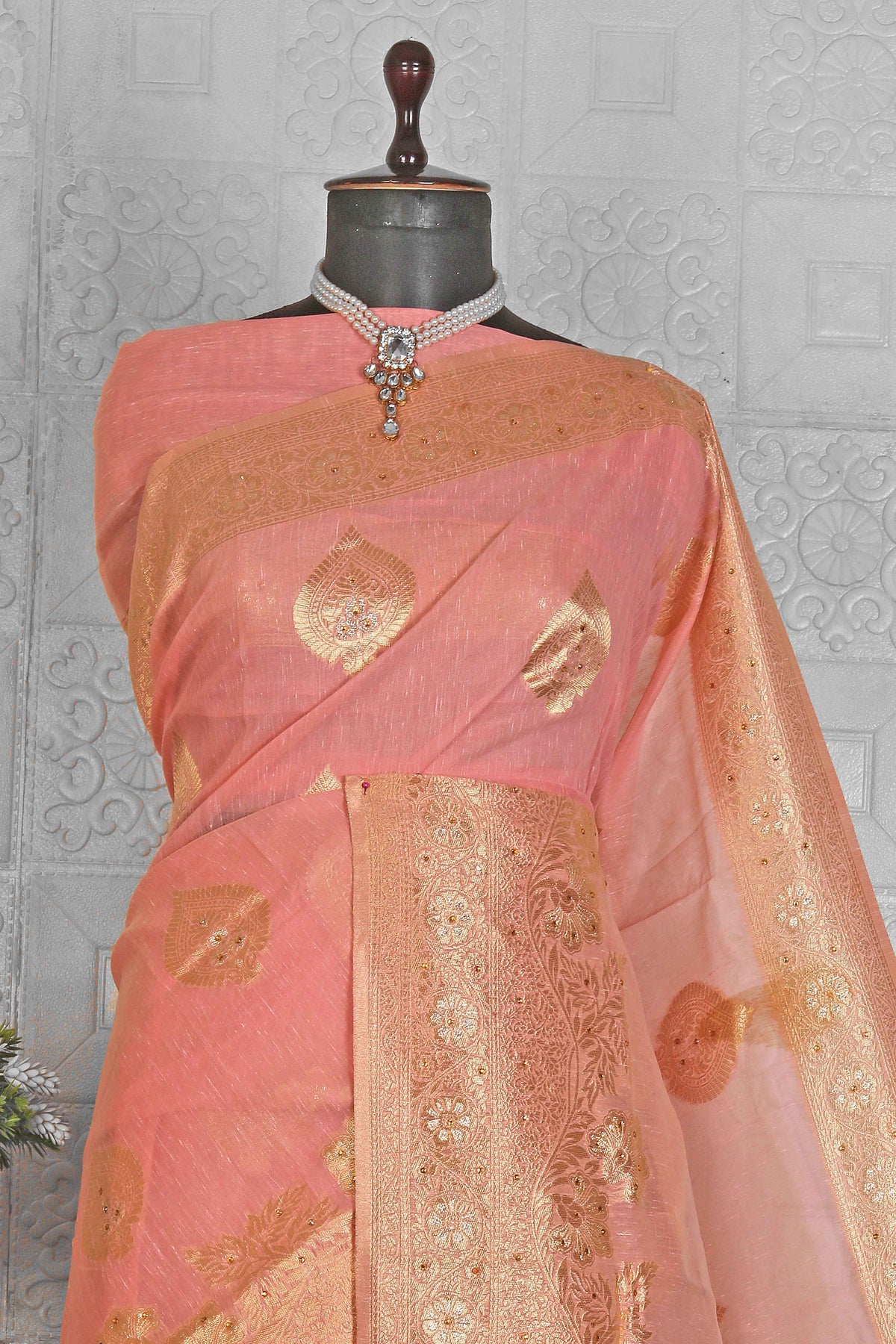 Beautiful Chanderi Silk Saree in Munich