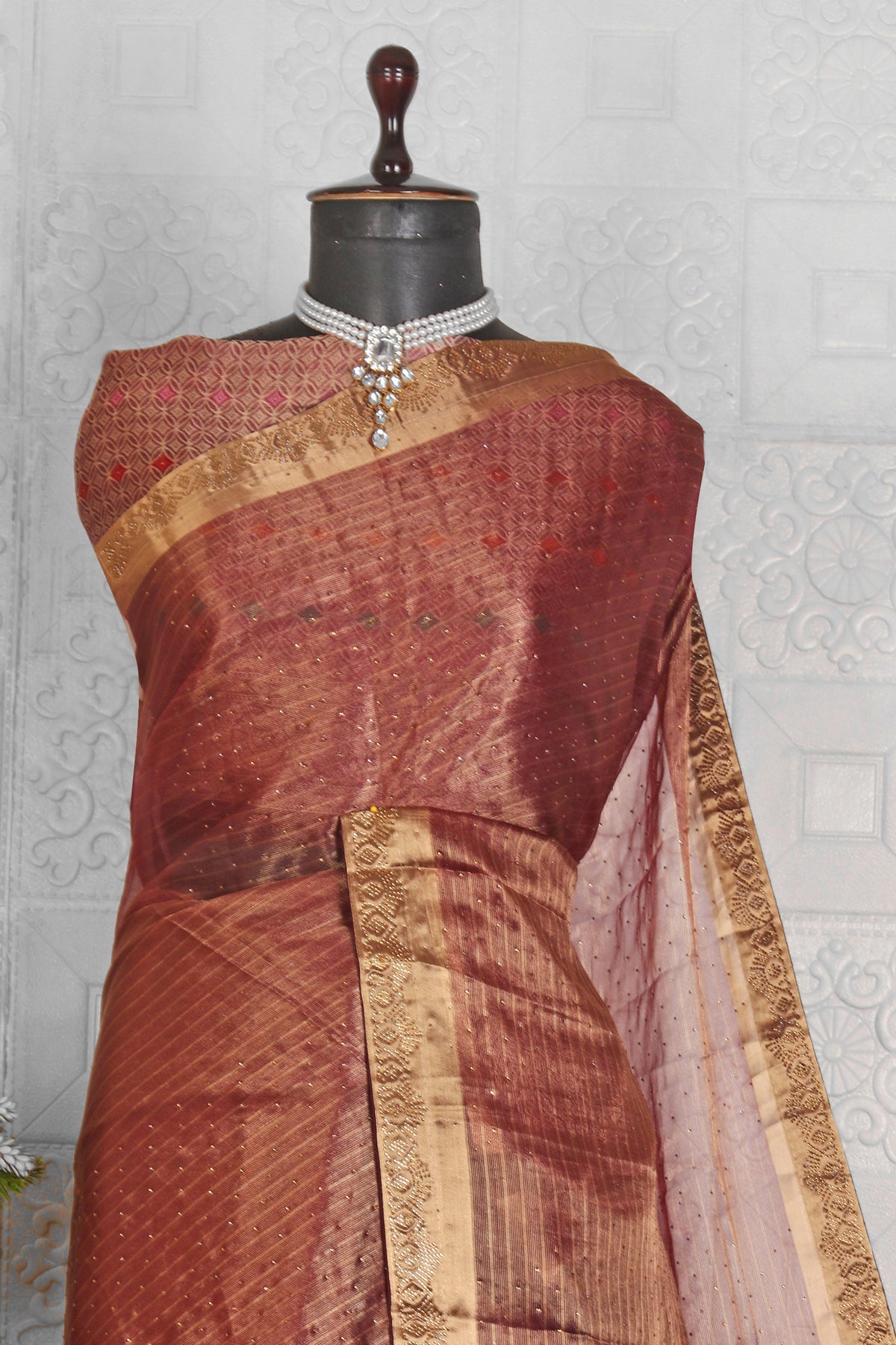 Chanderi Silk Saree in Germany