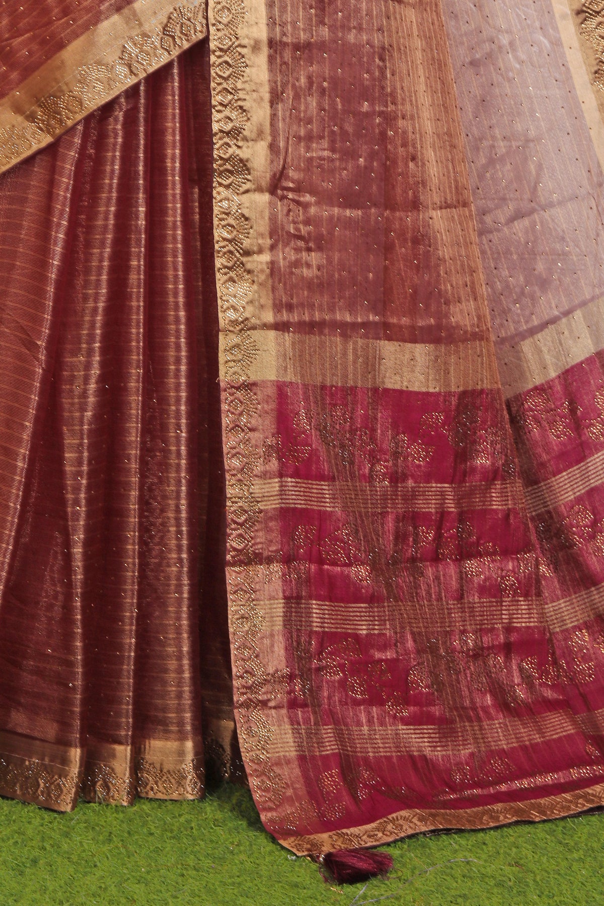 Chanderi Silk Saree in Germany