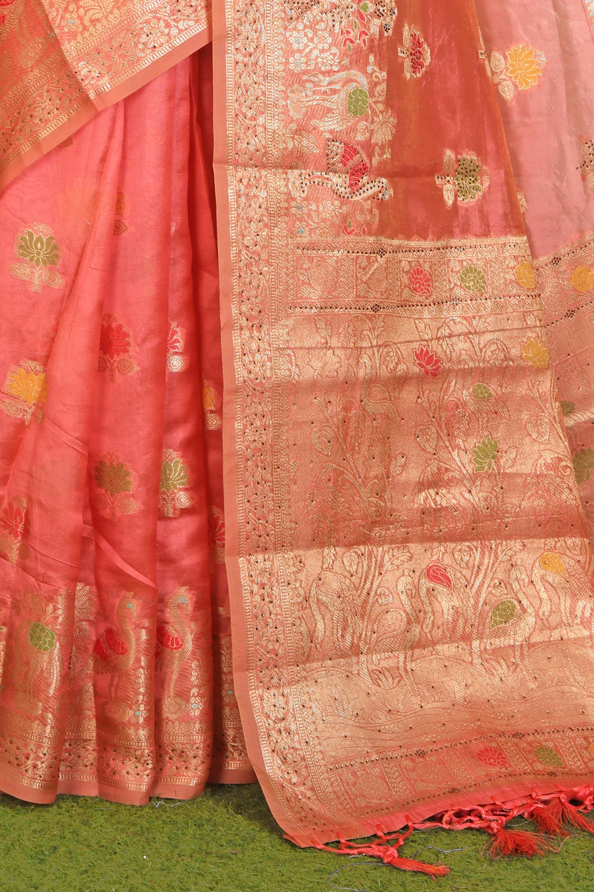 Chanderi Silk Saree in Germany