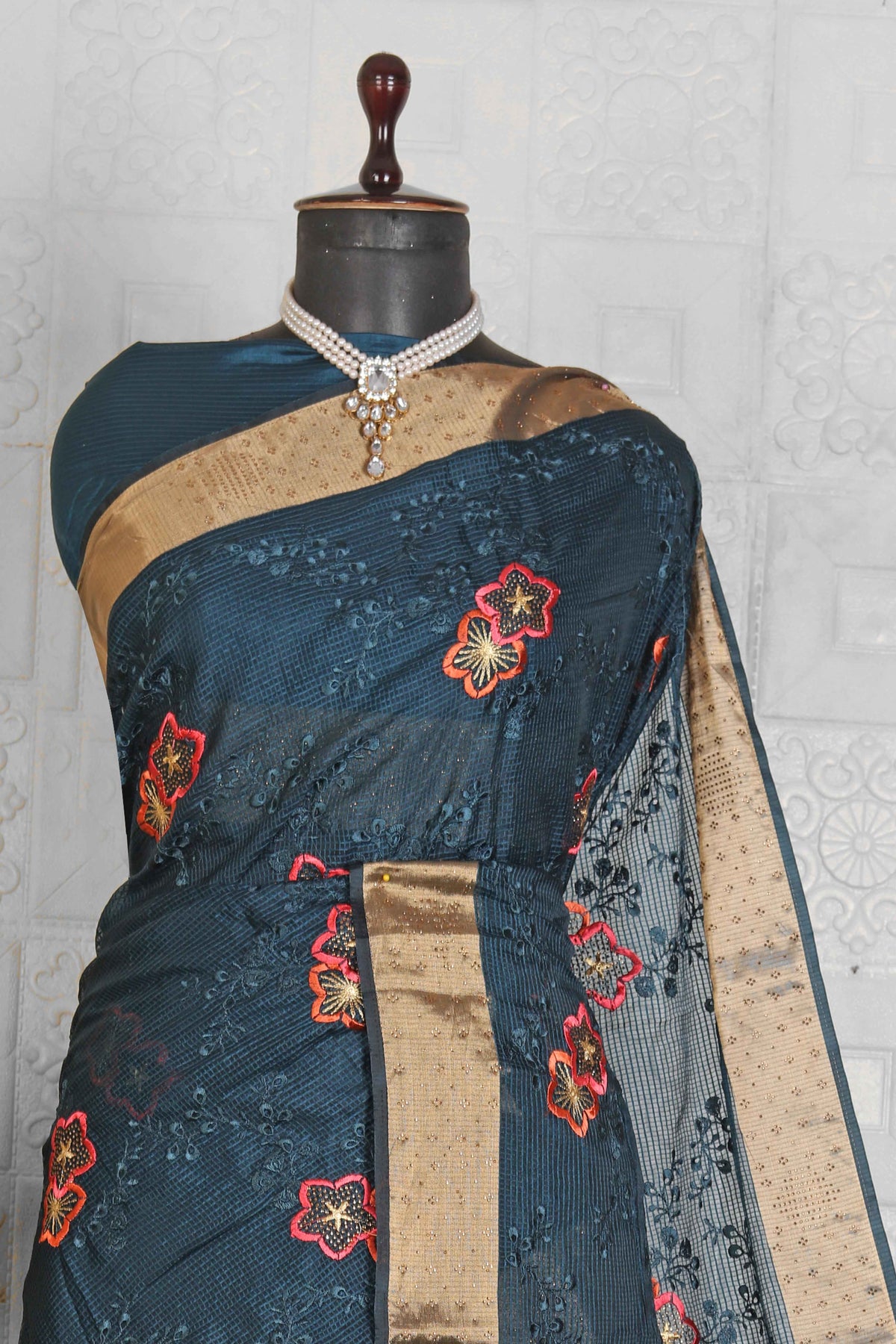 Beautiful Chanderi Silk Saree in Berlin