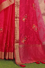 Beautiful Chanderi Silk Saree in Munich