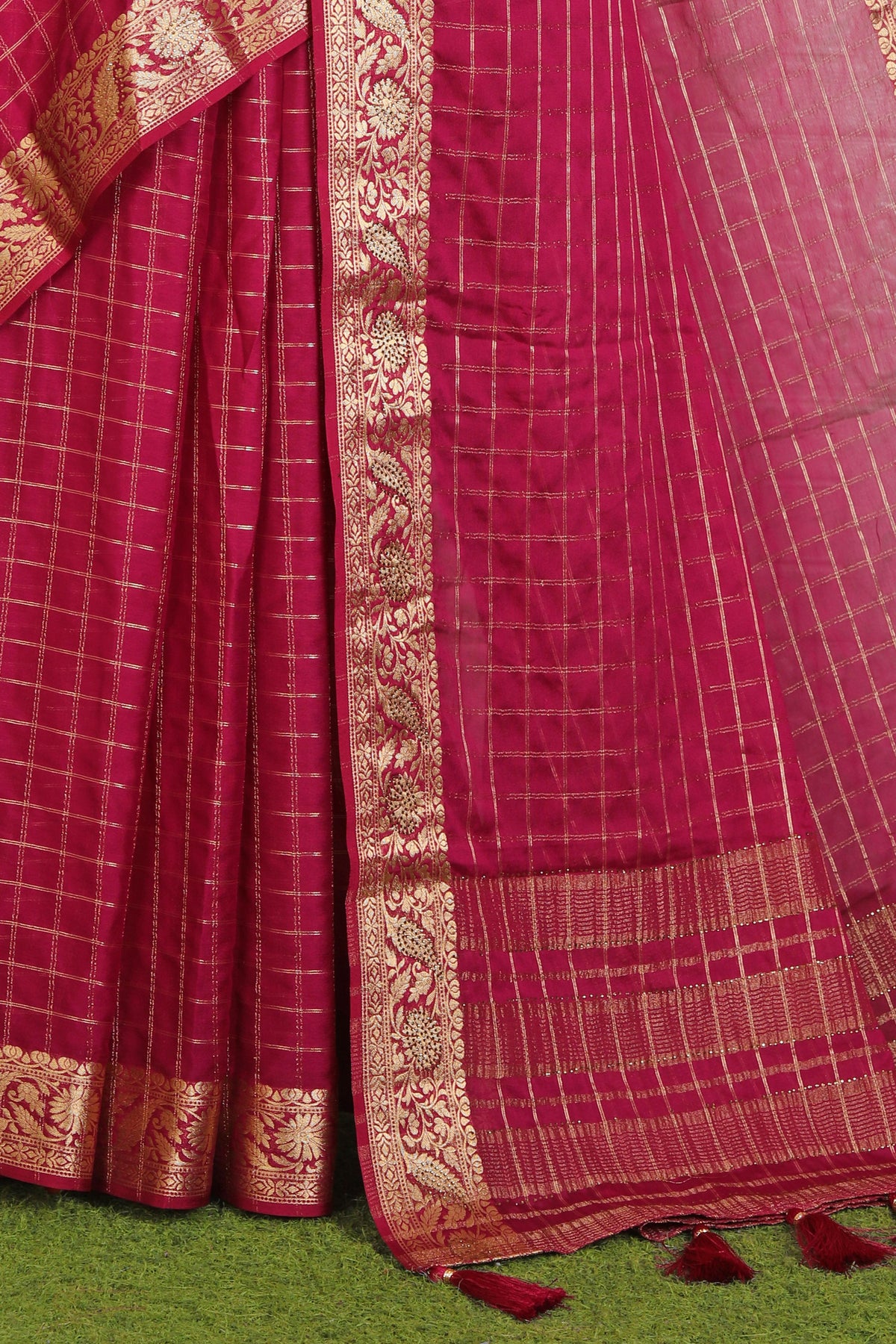Beautiful Chanderi Silk Saree in Munich