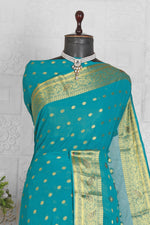 Chanderi Silk Saree with in Germany