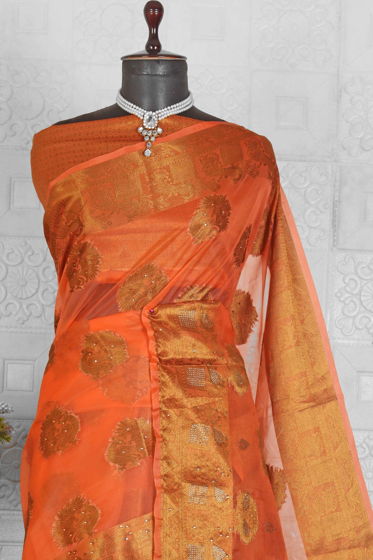 Beautiful Chanderi Silk Saree in Munich