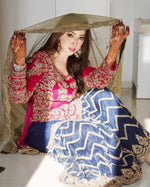 Party Wear Look Top-Plazzo and Dupatta in Germany