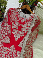 Party Wear Look Top-Plazzo and Dupatta in Germany
