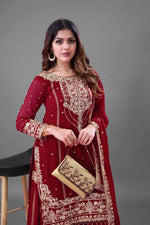 Heavy Embroidery Coding Dori-Sequence Work Top-Bottom And Dupatta Set in Germany