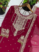 Heavy Embroidery Coding Dori-Sequence Work Top-Bottom And Dupatta Set in Germany
