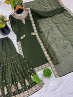New Designer Party Wear Look Top-Dupatta and Fully Stiched Bottom in Germany