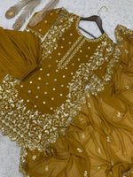 New Premium Quality With Embroidery Sequence Worked Suit in Germany