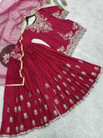 FANCY KURTI WITH BEAUTIFUL FLAIRED PLAZZO AND DUPATTA IN GERMANY