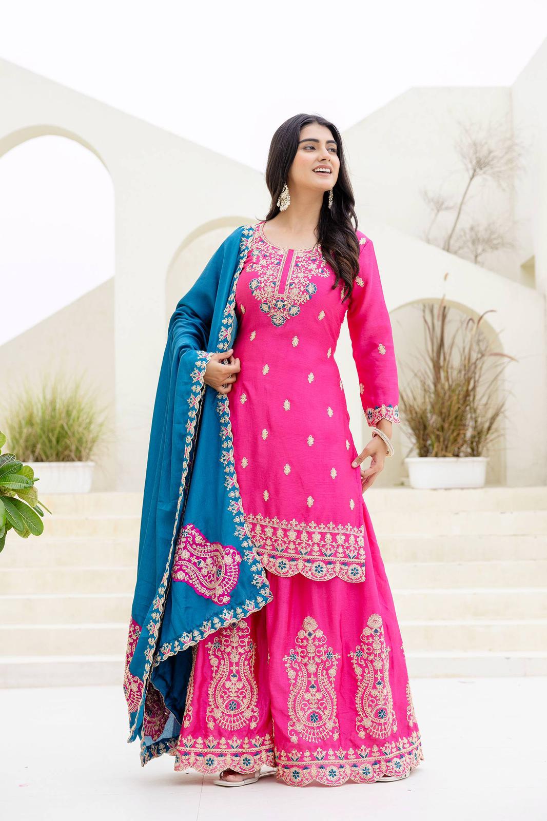 Heavy Chinon Silk Suit in Germany