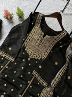 SEQUENCE EMBROIDERED TOP, SARARA AND DUPATTA IN MUNICH