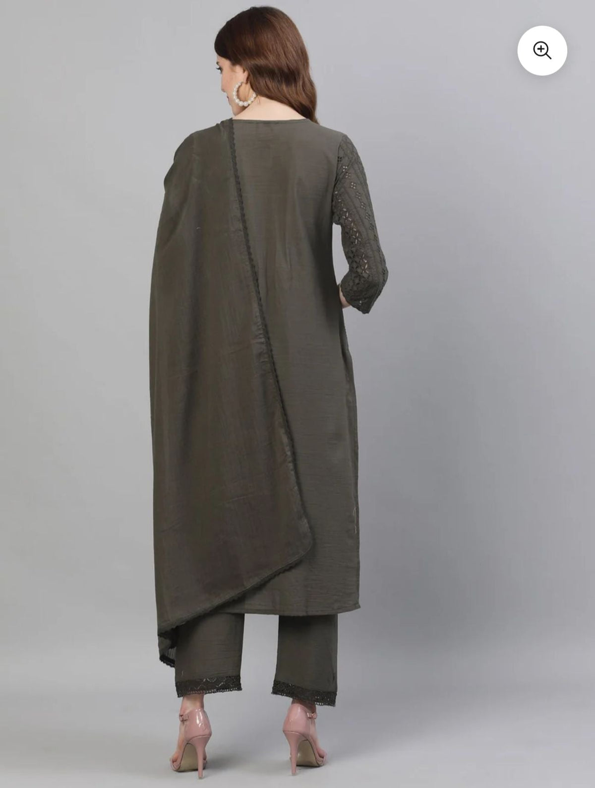 Self Design Kurta with Trousers & Dupatta in Germany