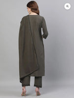 Self Design Kurta with Trousers & Dupatta in Germany