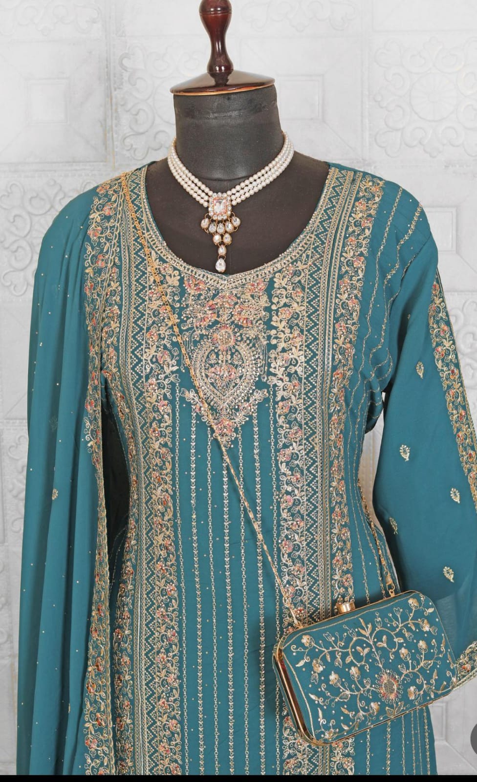 Beautiful Pure Chiffon Suit in Germany