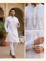 WHITE  KURTA PAJAMA IN BERLIN