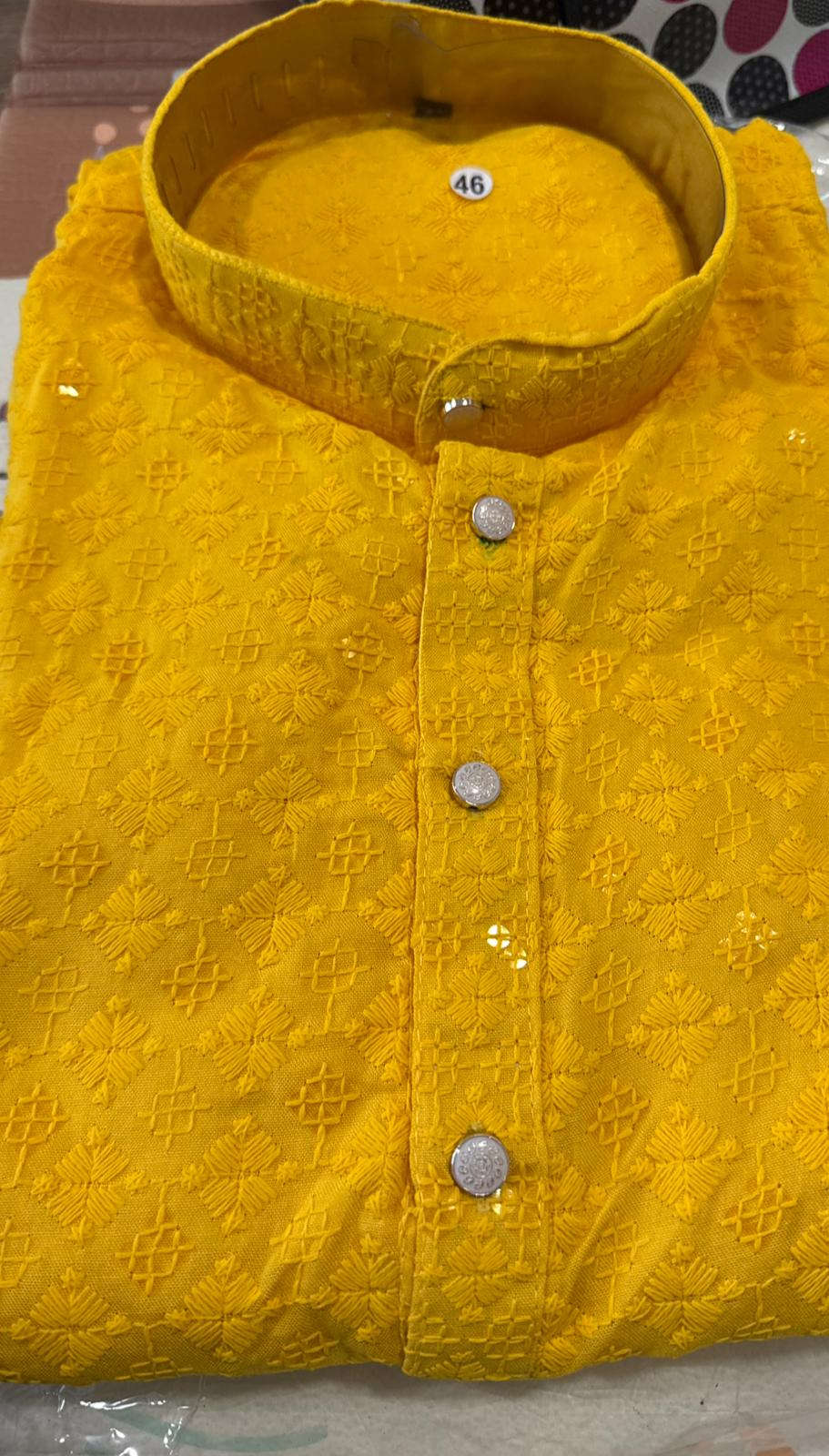 Embroidered Chikankari Kurta for Men In Germany Namma Markt