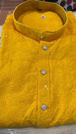 Embroidered Chikankari Kurta for Men In Germany Namma Markt