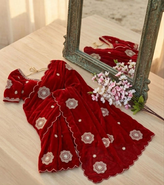 Bollywood Designer Fandy Satin Saree for Women | Festive & Party Wear in Germany