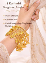 Golden Kashmiri bangles in Germany