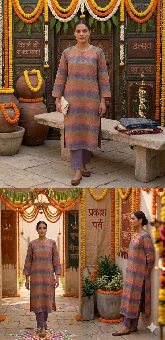 100% cotton thread embroidery Kurti in Germany