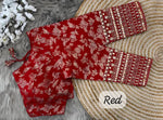 Red Readymade blouse with embroidery in Germany