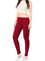 Maroon Indian Churidar Ethnic Wear Legging In Germany