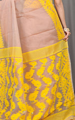 Ethnic Motifs Sequinned Handloom Jamdani Saree in Berlin
