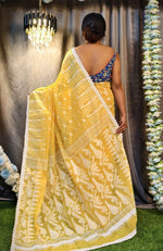 Ethnic Motifs Handloom Jamdani Saree in Germany