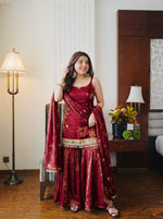 Premium Embroidery Sequence Work with real Mirror work Suit in Berlin