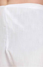 Shirt Collar Cuffed Sleeves Pure Cotton Pathani Kurta With Salwar in Germany
