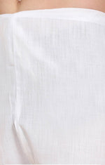 Shirt Collar Cuffed Sleeves Pure Cotton Pathani Kurta With Salwar in Germany