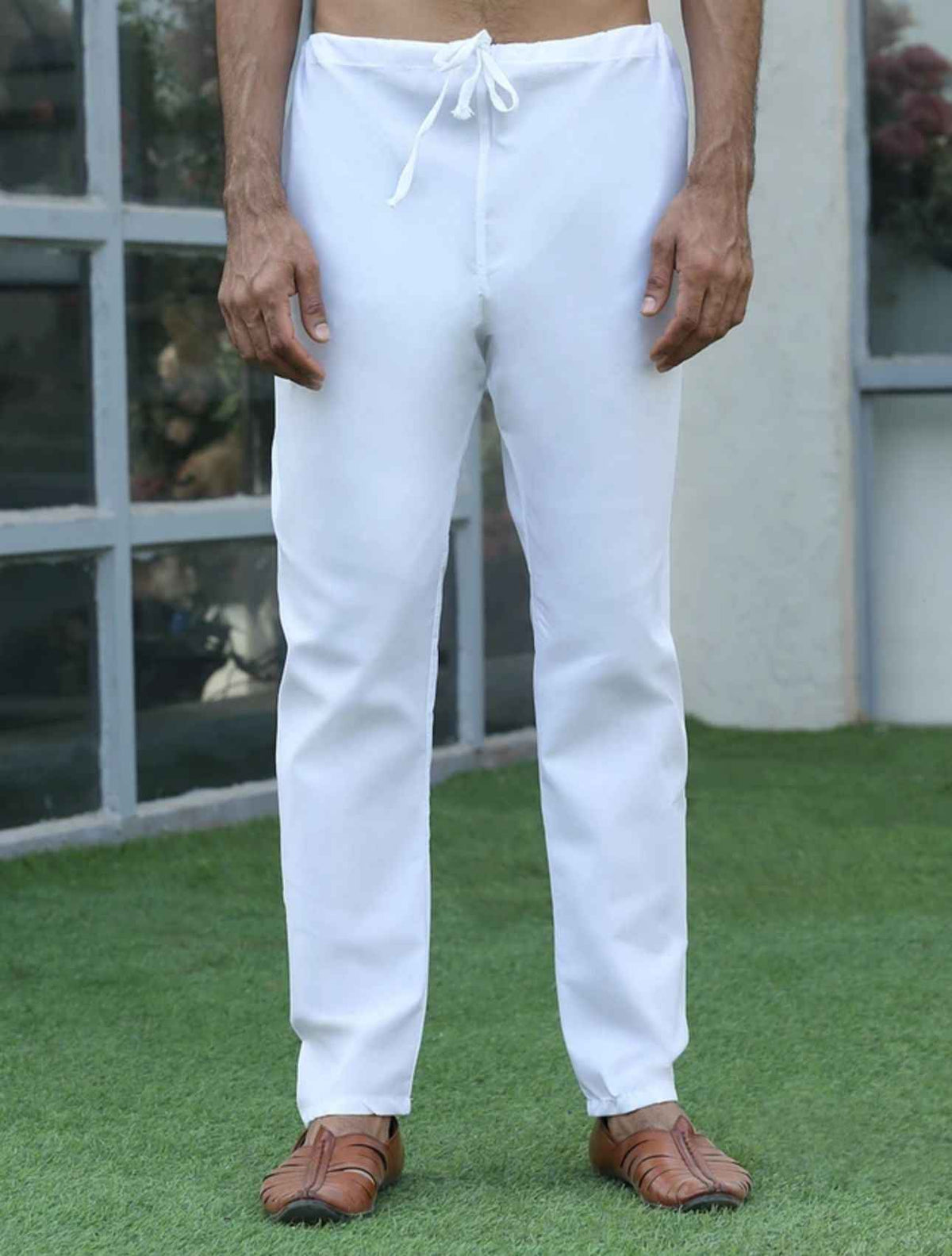 Men Cotton Blend Kurta Pyjama Set in Germany