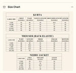 Cotton Regular Straight Kurta Trouser With Sequin Embroidery Open Nehru Jacket Set in Germany