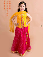 Girls Regular Fit Printed Lehenga Choli In Germany