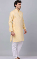 Mandarin Collar Long Sleeves Straight Kurta with Pant in Germany