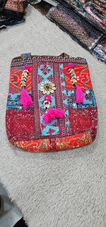 Handmade Balochi Embroidery Tote Bag: Ethnic Boho Crossbody , Sling bag in Germany