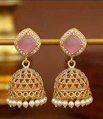 Traditional Gold Jhumki Earrings in Germany